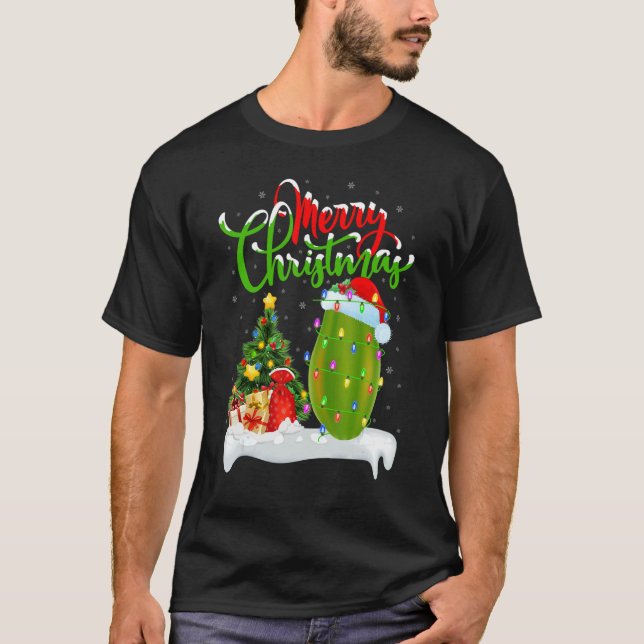 Papaya Fruit   Xmas Decorations Santa Papaya Chris T Shirt (Framsida)