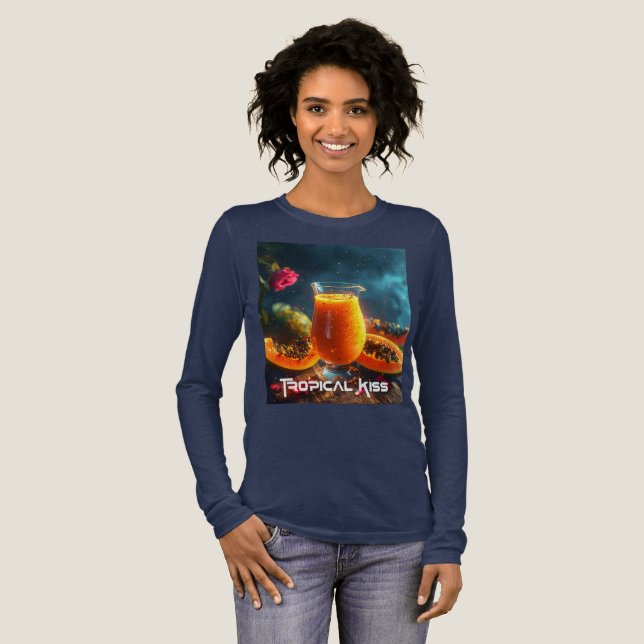 PAPAYA - TROPISK KYSS T SHIRT (Hel framsida)
