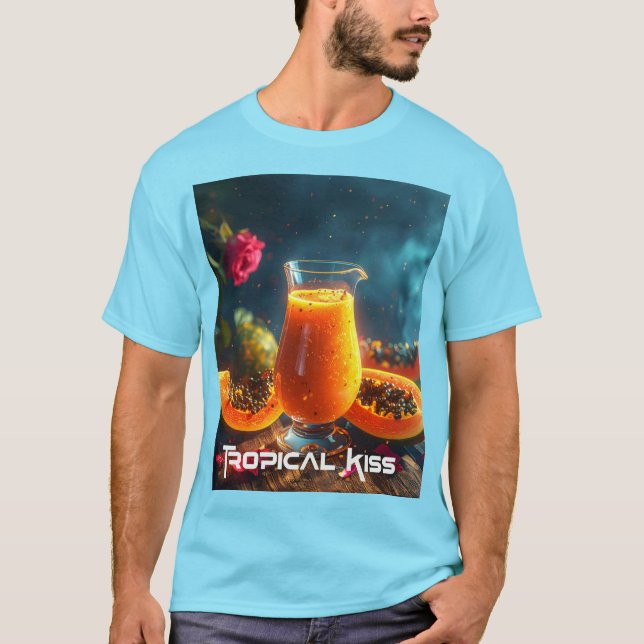 PAPAYA - TROPISK KYSS T SHIRT (Framsida)