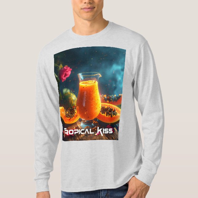 PAPAYA - TROPISK KYSS T SHIRT (Framsida)