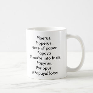 #PapayaHorse Kaffemugg