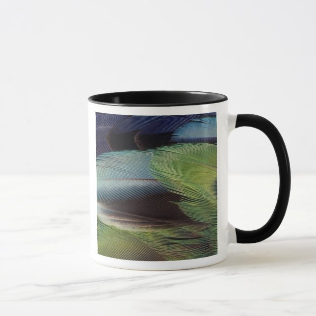 Papegoj fjädermönsterdesign mugg (Höger)