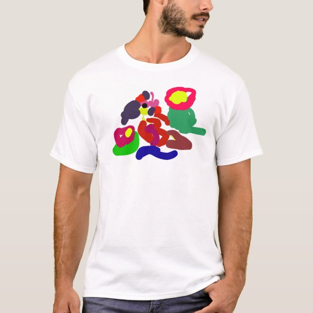 Papegoj summer pop t shirt (Framsida)