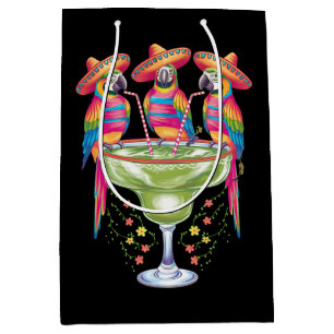 Papegoja Cinco De Mayo Rolig Drickande Mexikansk F