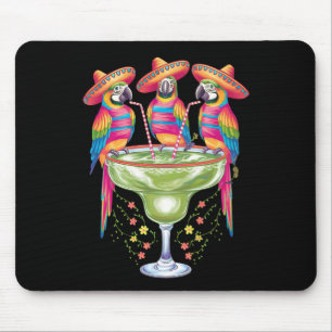 Papegoja Cinco De Mayo Rolig Drickande Mexikansk F Musmatta