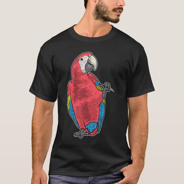 Papegoja Dart Pil Sports T Shirt (Framsida)