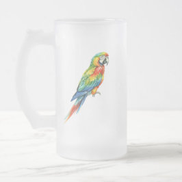 Papegoja Frostat Ölglas