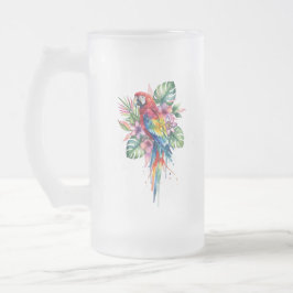 Papegoja Frostat Ölglas