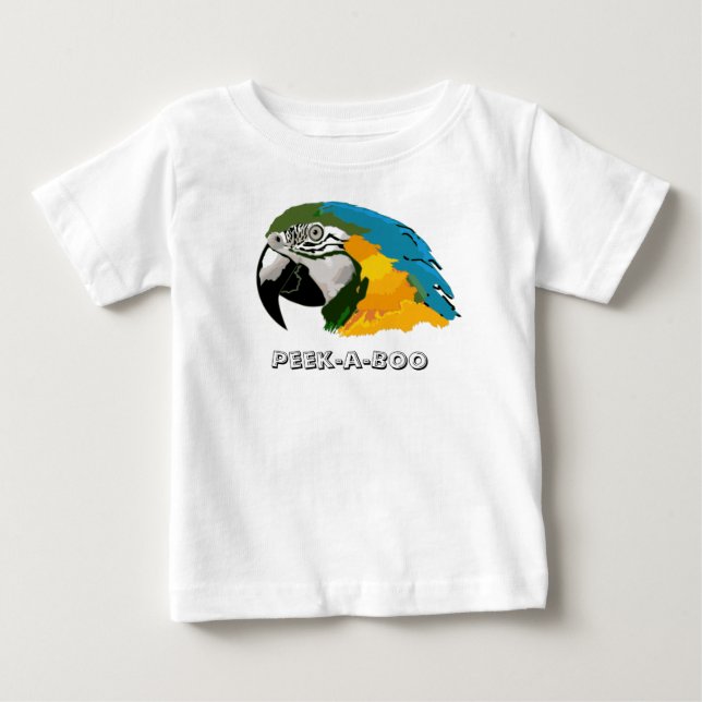 Papegoja Gömmor  T Shirt (Framsida)