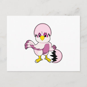 Papegoja i ägg med äggskal.PNG Vykort