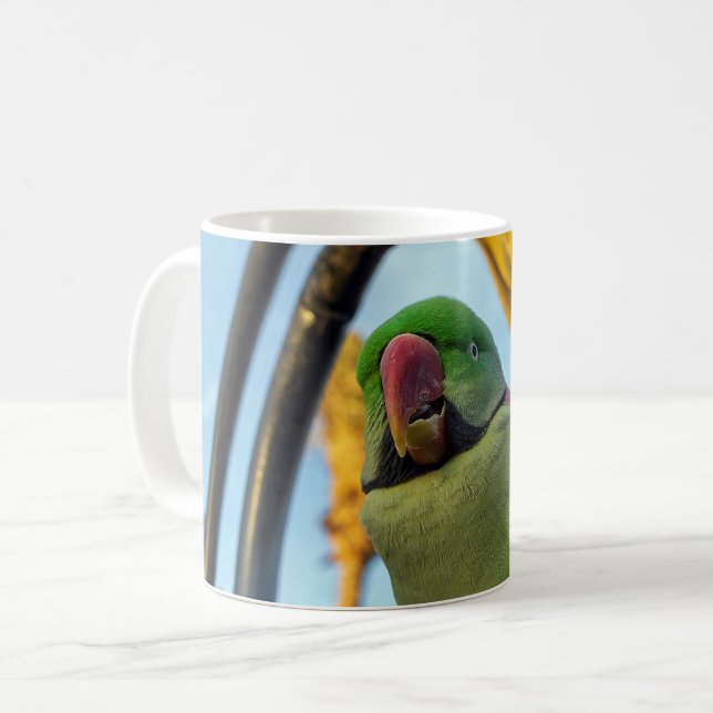 Papegoja Kaffemugg (Framsida vänster)