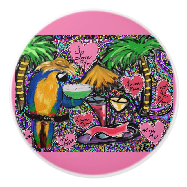 Papegoja Knopp (Framsidan)