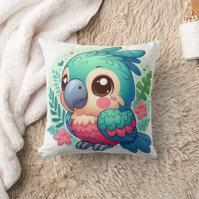 papegoja kudde (Filt)