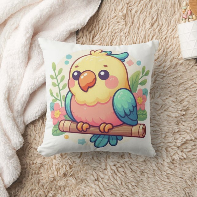 papegoja kudde (Filt)