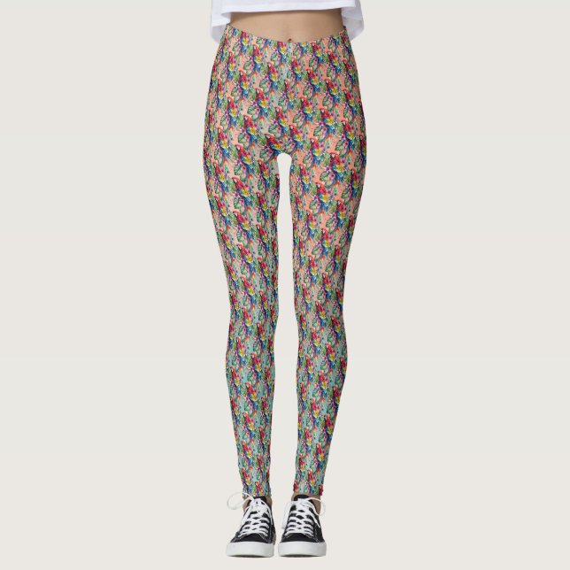 Papegoja Leggings (Framsida)