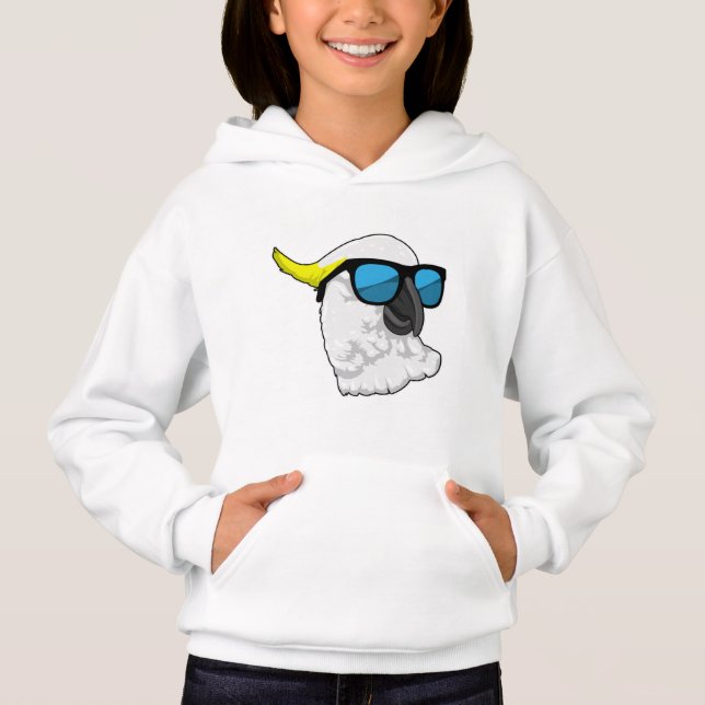 Papegoja med solglasögon t shirt (Framsida)