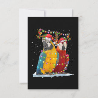 Papegoja Ren Xmas Ljus Julgransprydnader Kort
