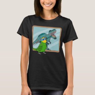 Papegoja & Rex Reflektion I Orangevingad Amazon T Shirt