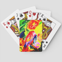 Papegoja sommar glädje casinokort