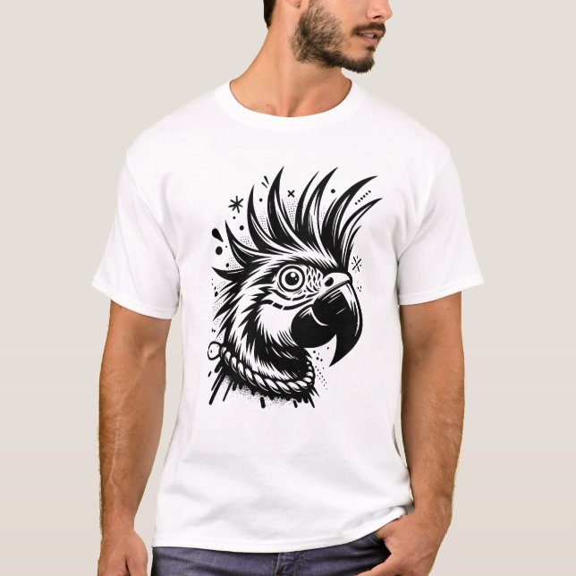 Papegoja T Shirt (Framsida)