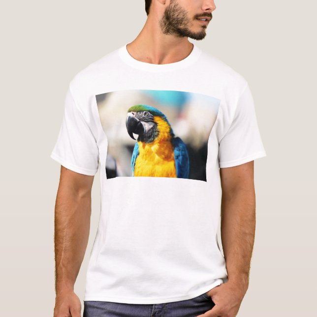 papegoja tee shirt (Framsida)
