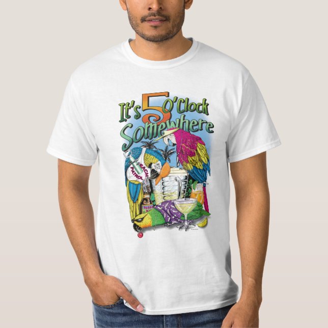 Papegojablandare Tee Shirt (Framsida)