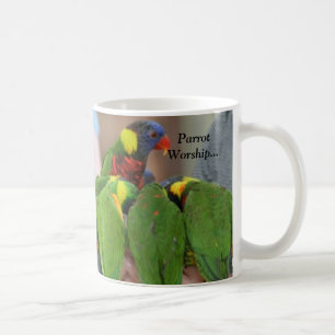Papegojadyrkan… Kaffemugg