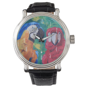 Papegojalove birds armbandsur