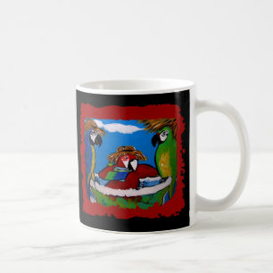 Papegojans glädjerop kaffemugg