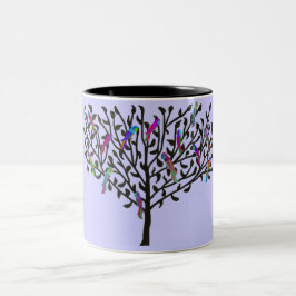 Papegojaträdmuggen Två-Tonad Mugg