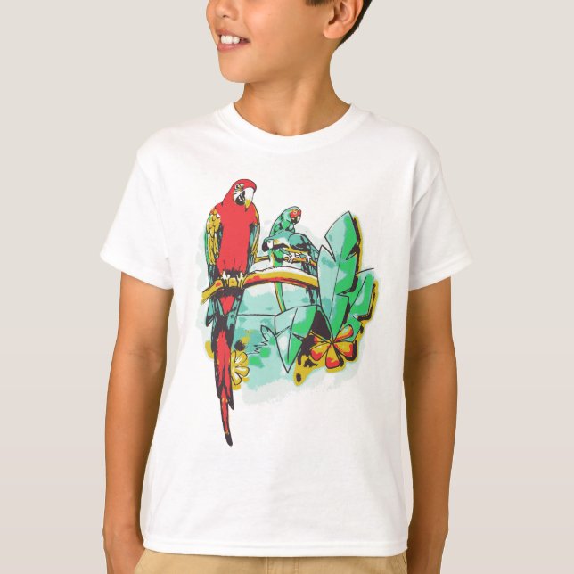 PapegojaTrio T Shirt (Framsida)