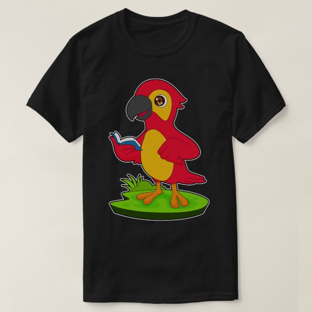 Papegojbok T Shirt (Design framsida)