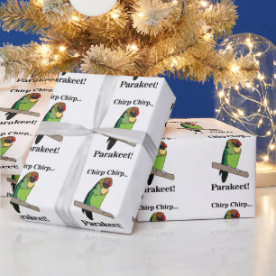 Papegojfågelfans Presentpapper