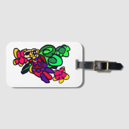 Papegojglädjeskog  bagagebricka