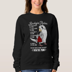 Papegojhusregler Det är Mitt Jag Vit Undulat T Shirt