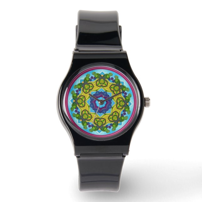 Papegojskärlek Armbandsur (Framsida)
