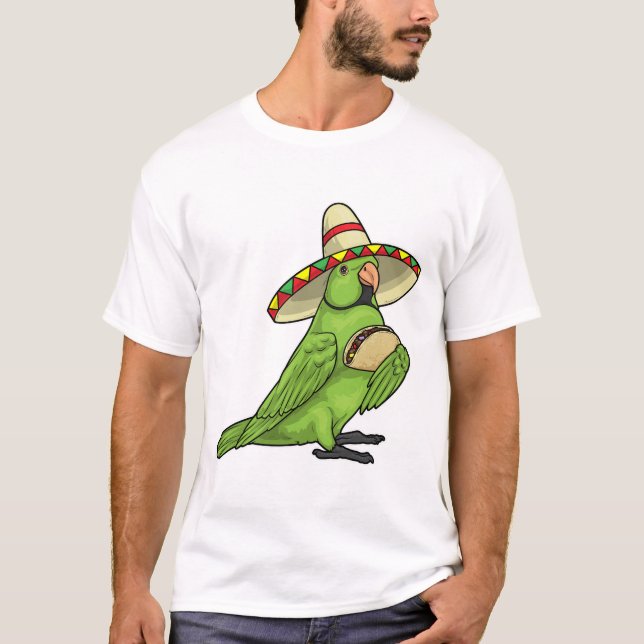 Papegojtaco T Shirt (Framsida)