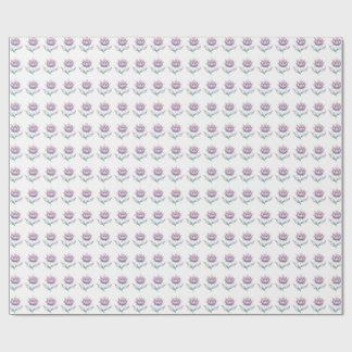 Papel caricia floral de paz presentpapper
