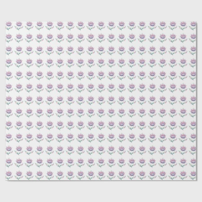 Papel caricia floral de paz presentpapper (Platt)