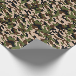 papel de presente Camuflado Presentpapper