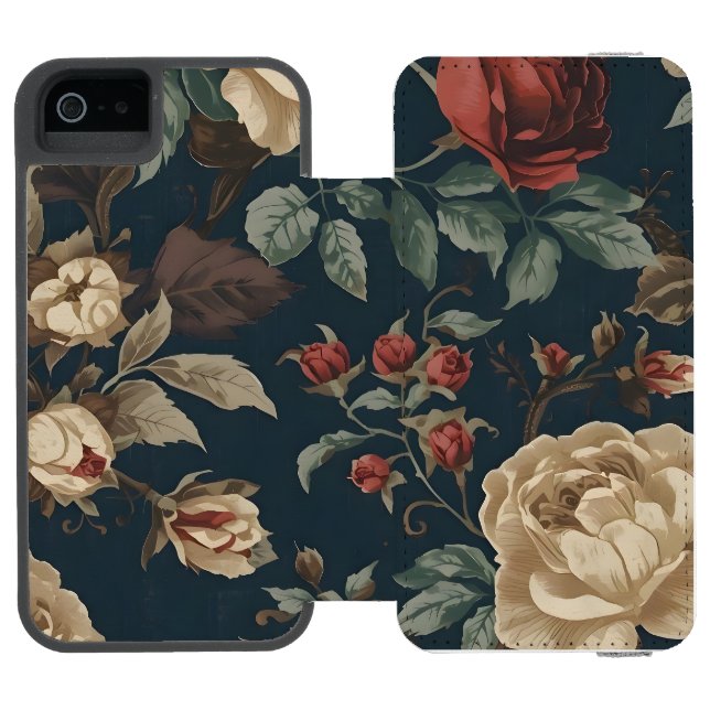 papel de presente incipio iPhone wallet skal (Folio Öppen)