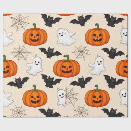 Papel de presente tema halloween presentpapper