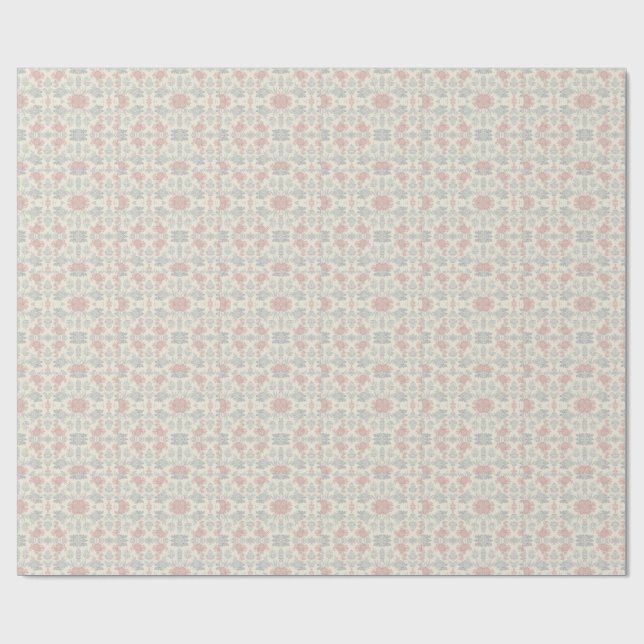 Papel de Regalo botánico, flores acuarela, Presentpapper (Platt)