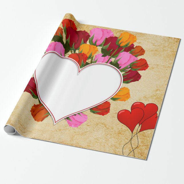 papel de regalo Día de San Valentín Presentpapper (Utrullad)