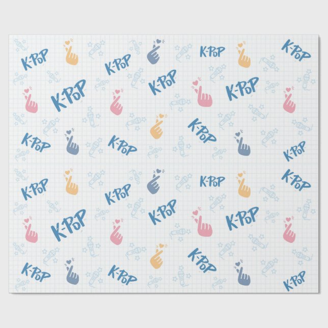 Papel De Regalo K-pop Presentpapper (Platt)