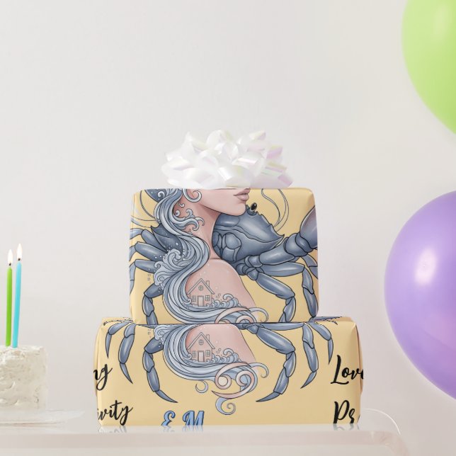 Papel de regalo Lady Cáncer – Envuelve con energía Presentpapper (Festgåvor)