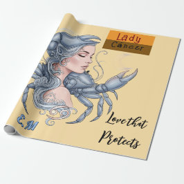 Papel de regalo Lady Cáncer – Envuelve con energía Presentpapper