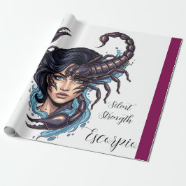 Papel de Regalo Lady Escorpio Presentpapper