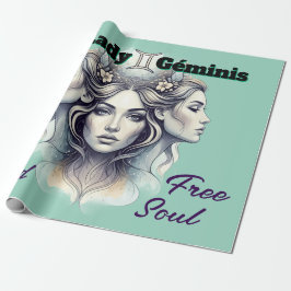 Papel de regalo Lady Géminis – Envuelve con estilo Presentpapper