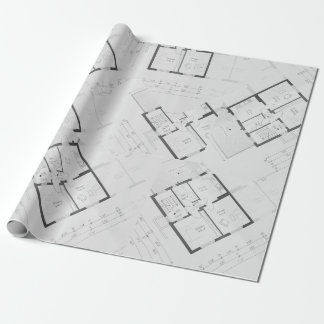 Papel de Regalo Plano de Arquitecto Presentpapper